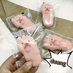 Funny Big-Faced Doll with Tongue Out, Prank Toy, Humorous Gadget poopsie surprise