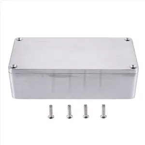 Smooth Metal Diecast Aluminium Electronics Project Box Case Enclosure, Waterproof Instrument Enclosure, Standard 1590B Size 112x60x31mm