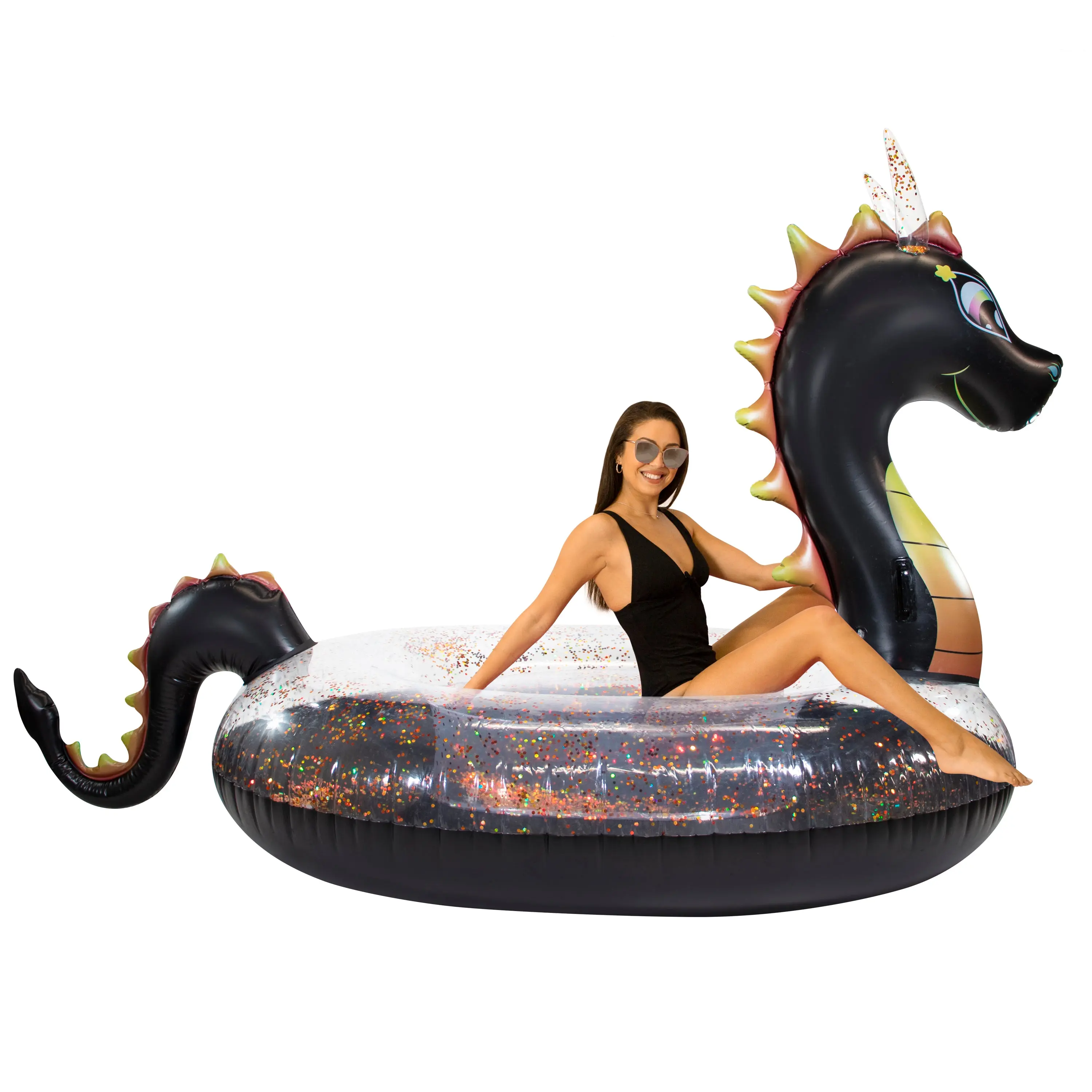Gigantic Glitter Pool Float by PoolCandy