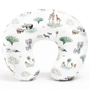 Pillow Cover Stretchy Minky Removable  Covers for  Pillows, Ultra Soft Comfortable Slipcover for Boy and Girls, Stylish Pretty Savannah