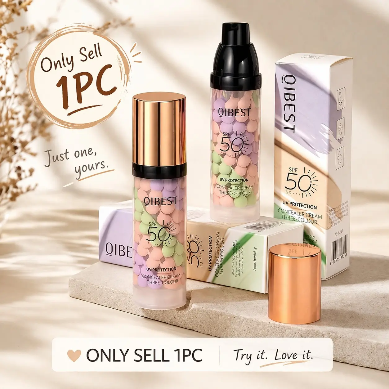 Three Color Isolation Cream, Protective Skincare, Concealer, Even Skin Tone, Makeup Primer, Perfecting Primer, Daily Use, Natural Finish, Makeup Base Cream, Hydrating Face Primer, Flawless Makeup Cosmetic, Makeup Hydration