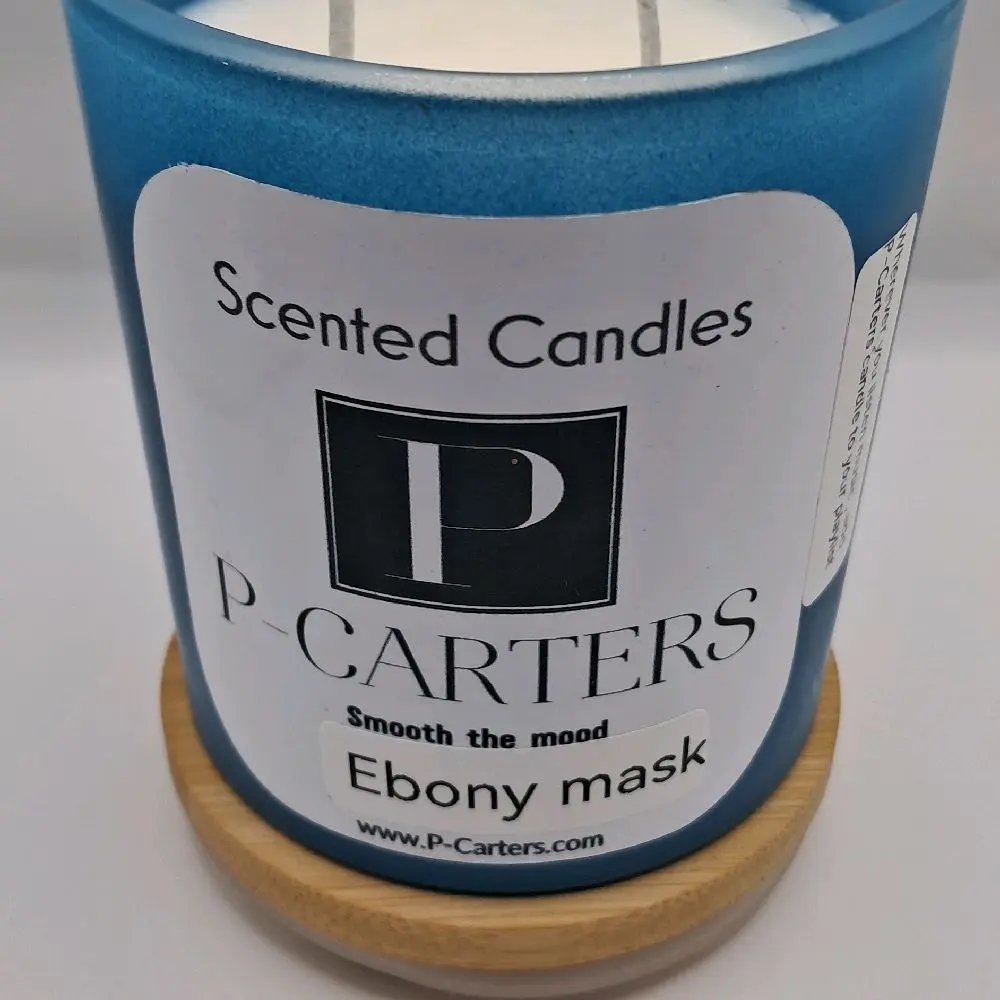Ebony Musk Scented Candle - Smooth the Mood Aromatherapy Candle for Home Decor