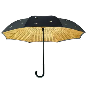 Bee Umbrella - Reverse Close