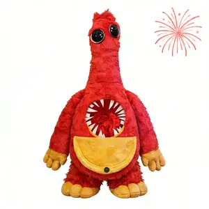 2026 Hit Product -Poppy Playtime Chapter 5 Prototype 1006 Plush, Reversible Red Monster Doll with Big Mouth & Pouch, Soft Stuffed Horror Game Merch, Unique Halloween Christmas Birthday Gift for Kids & Collectors