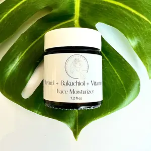 Retinol + Bakuchiol + Vitamin C Face Moisturizer - Rich Face Moisturizer for Intense Hydration | Skincare Cream