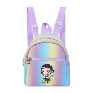 Cartoon girl group themed Demon Hunter backpack, suitable for teenagers and schoolgirls.