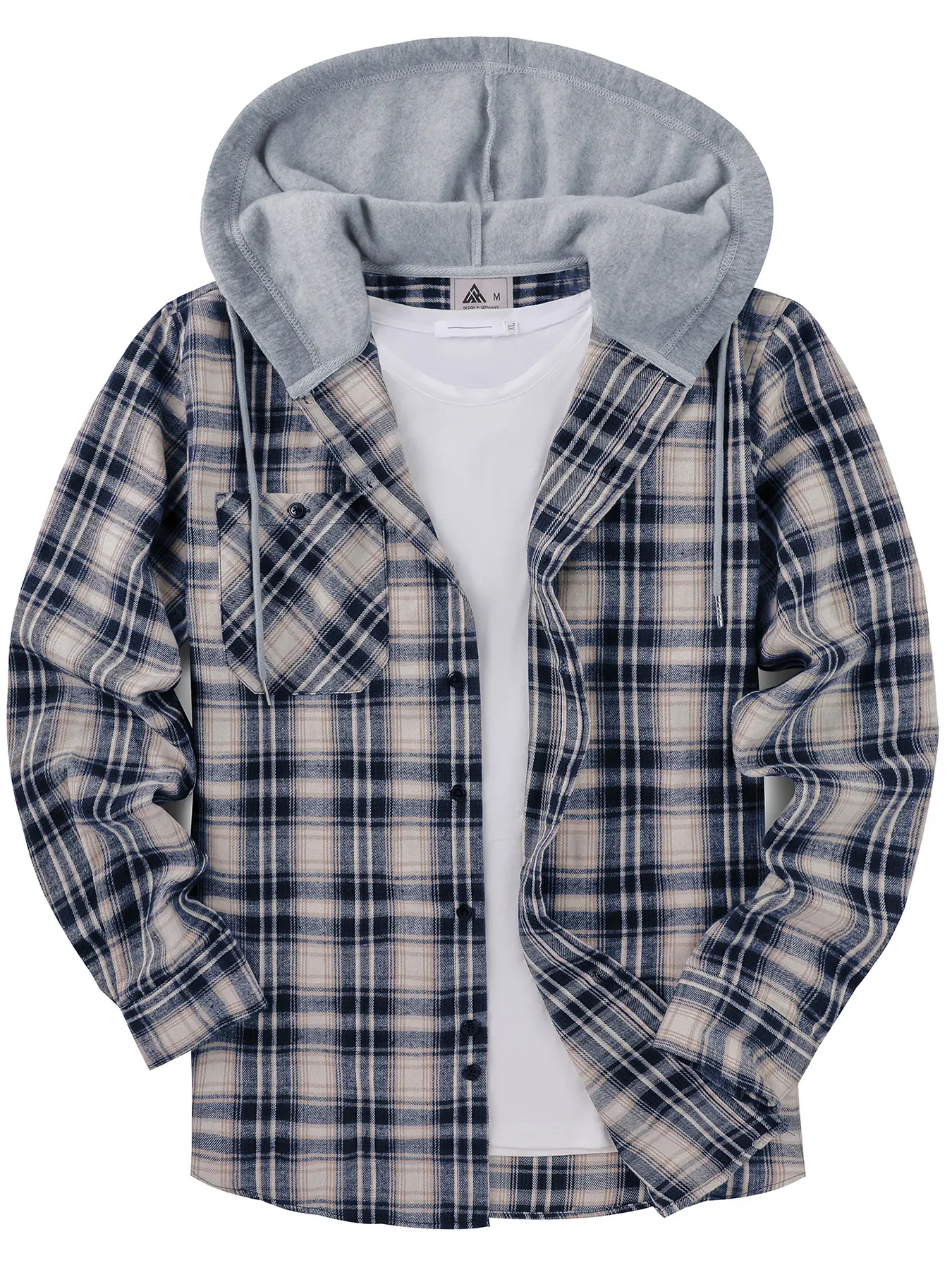 Dark Blue White