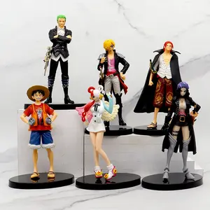 Character movie version: Red Robin, Lorona, Zorro, Luffy, Nami, Shizuka, Uta, anime action figure model, doll, toy gift