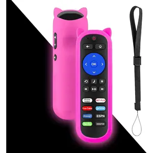 Remote for Roku TV Remote, for TCL/Onn/Insignia/Hisense/Element/Sharp/Haier/Hitachi/LG/Sanyo/JVC/Magnavox/RCA/Philips/Westinghouse Roku TV, for 24" 32" 42" 43" 40" 50" 55" 58" 60" 65" 70" 75" wr Cover
