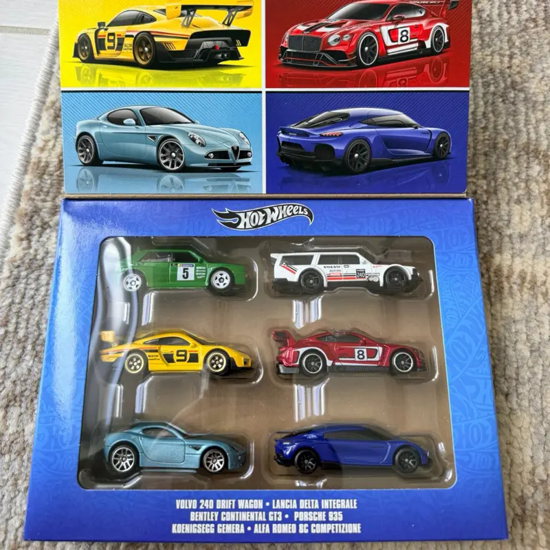 Hot Wheels - 6 Pack