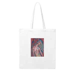 Custom Personalized Canvas Tote Bag - Multi-Purpose, Durable, Machine Washable, Eco-Friendly, 40x35cm, Send Your Own Design! (Grocery, Beach, Book Bag, Gift)