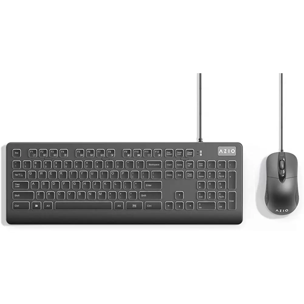 AZIO KM535 Antimicrobial Keyboard Mouse Combo