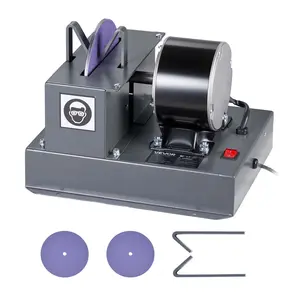 【Summervibes】VEVOR Lawn Mower Blade Sharpener, 1/3HP Lawnmower Blades Grinder with 7" Ceramic Grinding Wheel, 30° or 40° Blade Sharpening Machine for High Lift, Low Lift, Gator & Flat Blades