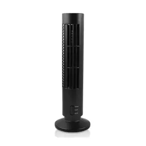 Bladeless Tower Fan Mini Vertical Electric Air Cooling Fan – Portable Desktop & Handheld Fan