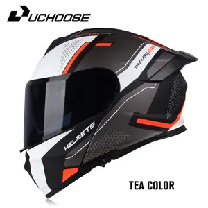 Full Face Motorcycle Helmet Visor for Model 900, Dual-Lens Design, Unisex, Colorful Lens, DOT Certified, Compatible with Full Face Helmets, Full Face Helmet