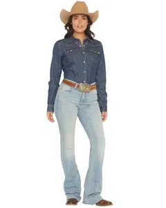 Ariat Women's Women'S Marnie Light Wash Slim Trouser Stretch Denim Jeans - 10072964