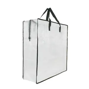 Storage Bag,5 Pack Wreath Storage Bag, Summer, Christmas Decoration Garland Container, 26 Inch Clear Door Wreath Organizers, Moving Boxes, Packing Supplies For College (Square - 5 Pack),Moving Luggage Packing Bag