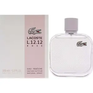 Lacoste L.12.12 Rose Eau Fraiche by Lacoste for her EDT 3.3 / 3.4 oz New in Box