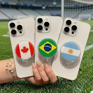 2026 Football Game Day Phone Grip, Aesthetic Flag Phone Grip For Soccer Lovers, Gift Idea For Football Fans