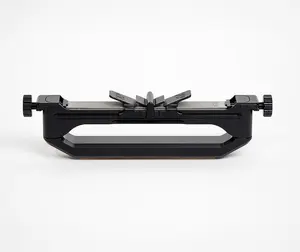 Portable Knife Sharpener Kitchen Ceramic Folding Afilador independiente 2 piezas de muela 1500 y 2000 grit and 800 y 1000 grit