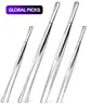 4-Pack Mixed Size Long Handle Stainless Steel Kitchen Tongs, Multi-Functional Barbecue Utensils BBQ Tools Tweezers Accessories for Cooking, Grilling, Baking #GLOBAL PICKS