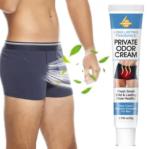 SUMIFANG Men's Intimate Area Deodorant Cream 20g Intimate Care Body Odor Remover | Cedarwood Bark Oil + Vitamin C + Collagen, Long-lasting Light Fragrance, Gentle Odor Control | Long-lasting Freshness, Non-irritating, Keeps Intimate Area Fresh All Day