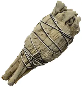 California White Sage Smudge Stick 4 Inch