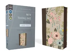 NIV, Thinline Bible, Large Print, Leathersoft, Zippered, Red Letter, Comfort Print