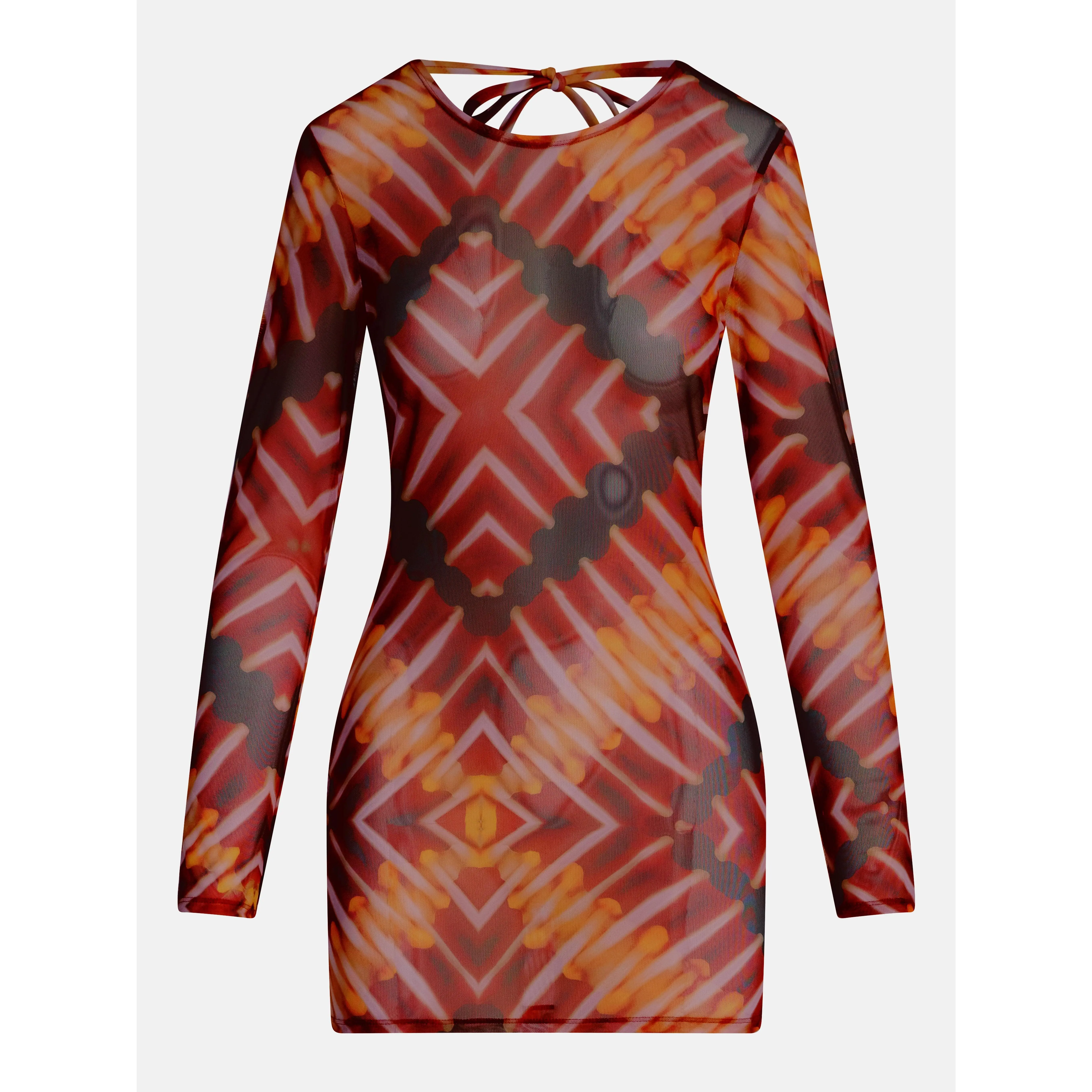 Thee Mesh Cover Up - Shell Bloom