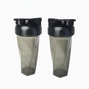 Vortex Blender Shaker Bottle Holds Upto 20oz | No Blending Ball or Whisk | USA Made | Portable Pre Workout Whey Protein Drink Shaker Cup | Mixes Cocktails Smoothies Shakes | Top Rack Safe