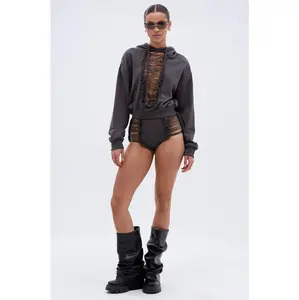 STRESSED AND DISTRESSED SHORT