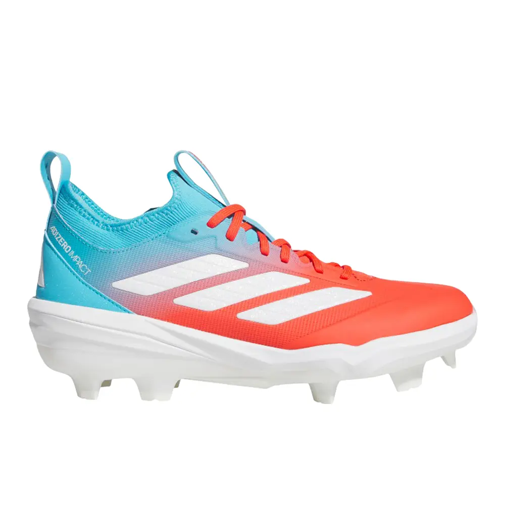 adidas Mens Adizero Impact Tpu Candy Baseball Sneakers Shoes - Blue, Orange