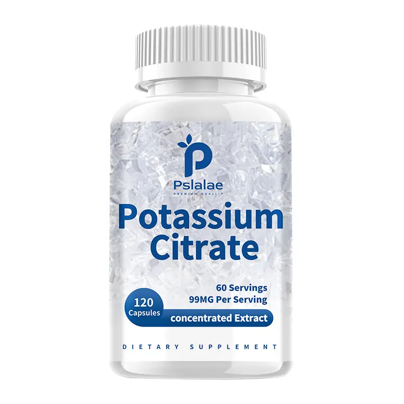 Potassium Citrate - Potassium Mineral Natural Capsules - Non-GMO