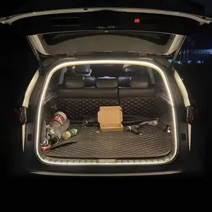 Car Trunk LED Light Strip,Trunk Interior Decorative Lamp Strip Automatic Luggage Atmosphere Light Car Interior Lighting Car decoration