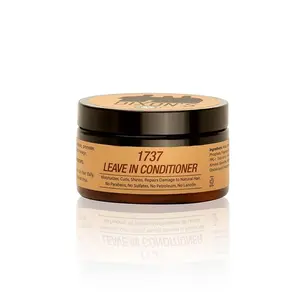 Dixon's 1737 Leave-In Conditioner - Moisturizer for Thick Curly Hair - Hydrating Treatment for Damage Repair & Frizz Prevention - 4 Fl Oz - Organic Ingredients - Oleth-20