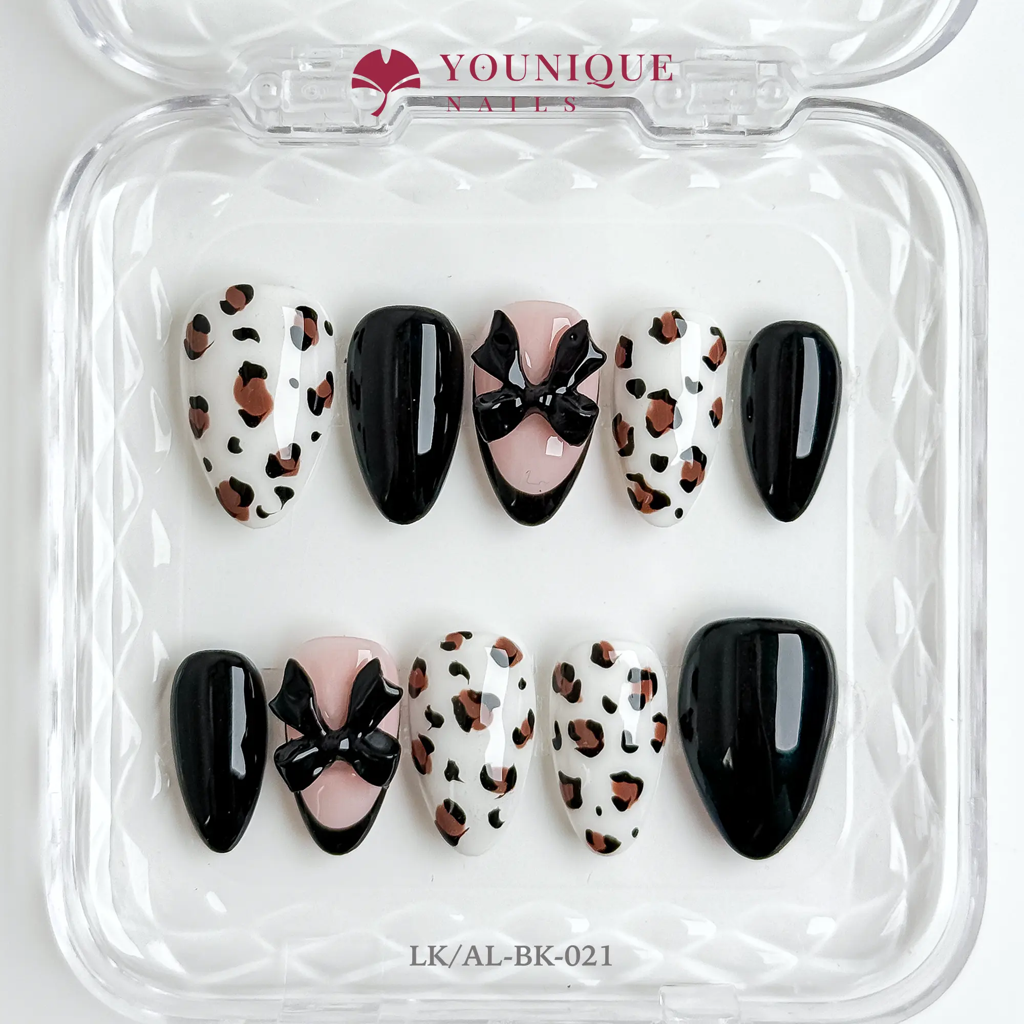 Younique Nails | 10PCS 100% Handmade Press-On Nails | Reusable Colorful Art