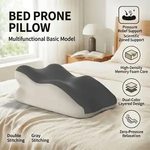 Couple Back Support Pillow, Washable Multi-Use Cushion, Soft Touch Lumbar Pad, Bed Sofa Chair Floor, Relaxing Sleep Accessory, Durable All-Season