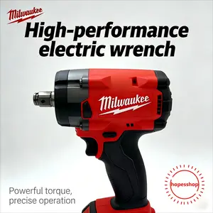 Milwaukee  3/8" Compact Impact Wrench, Brushless Motor for Fastening and Loosening, High Torque in Compact Frame