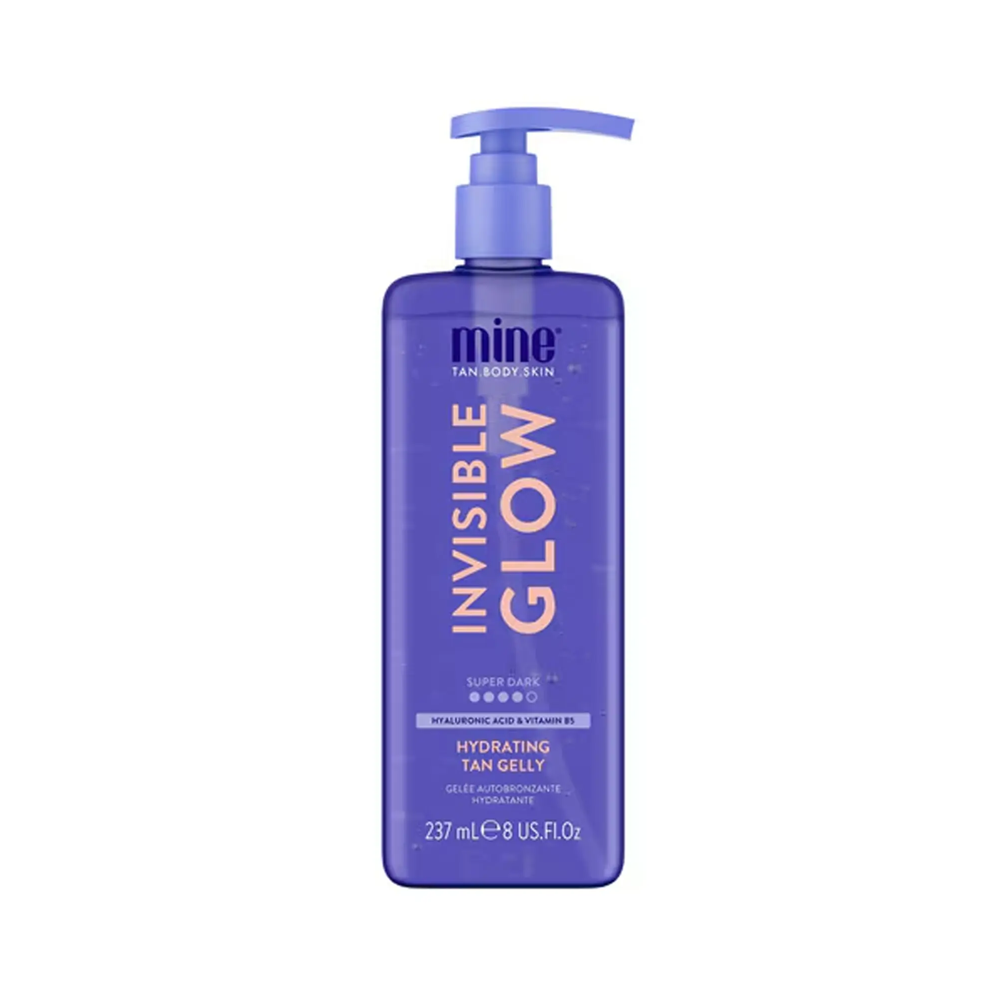 MineTan Invisible Glow Super Dark Hydrating Express 1 Hour Tan Gelly
