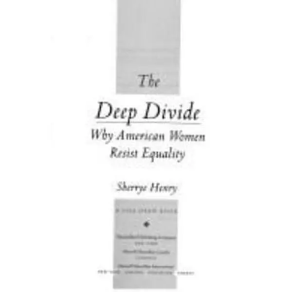 USED Book - Deep Divide by Sherrye Henry (Hardcover) - english