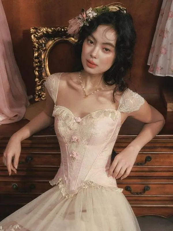 Vintage Petal Corset