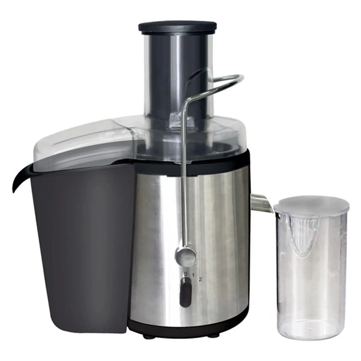 212 MAIN Stainless Steel Juicer Extractor - 700W of Power Household Kitchen Appliance with Safety Lock, Advanced Extraction Technology, Large Feeder Mouth, Variable Speeds, Pulp Control