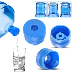Silicone Water Jug Cap, 3Counts Reusable Spill-proofDust-proof Water Bottle Cap, Mini Replacement Water Bottle Cover, Drinkware Accessories for Home Office Dormitory