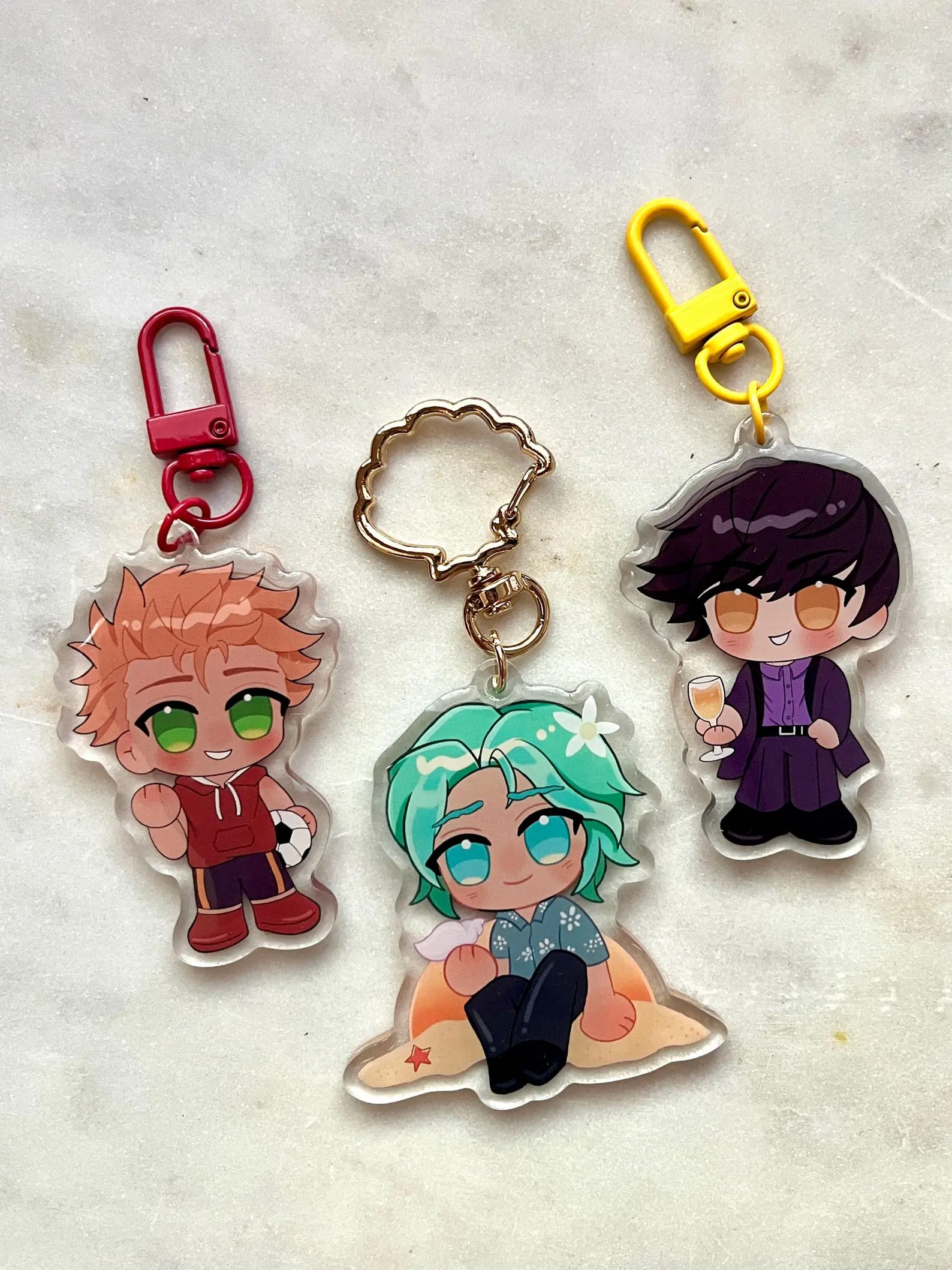 Our Life: B&A Acrylic Keychains, Great For Daily Use Or As Thoughtful Little Gifts For Your Friends And Yourself