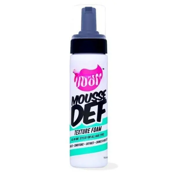 The-Doux Mousse Def Texture Foam Haircare, Lightweight Volumizing & Texturizing Anti Frizz Mousse & Gel Styling Product, Enhances Shine, Defines Curls, Flexible Long-Lasting Hold for All Hair Types, 7 fl oz (Pack of 1)