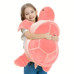 71.12 cm Big Soft Plush Ocean Sea Pink Turtles Stuffed Animals, Jumbo Plush Huge Pillow Extra Large Pink Turtle Toys Plushies, Gifts for Kids Birthday, Halloween, Christmas, Valentine's Day