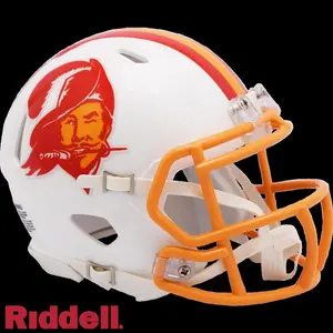 Riddell  Riddell Replica Mini Speed Style 1976-1996 T-B Tampa Bay Buccaneers Helmet
