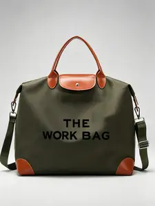 Daily Use the Work Bag, Print Multi-Use Tote Bag, Reinforced Handle Design, Large Capacity Handbag for Office, Fitness, Daily Outing
