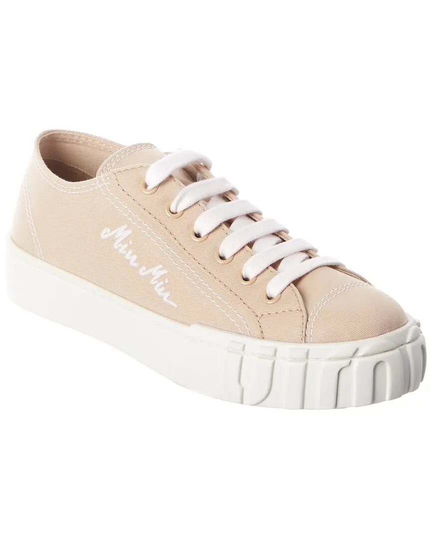 Miu Miu Canvas Sneaker