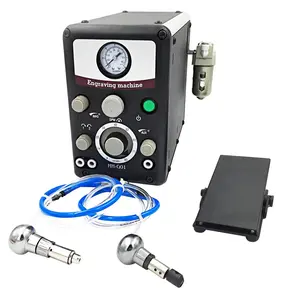 Jewelry Sculpting Tool 8000 RPM Electric Engraving Machine with Adjustable Speed & Pressure Gauge for Precise Metal Jewelry Processing